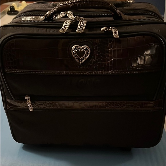 Brighton Handbags - Brighton Black and Brown Travel Bag